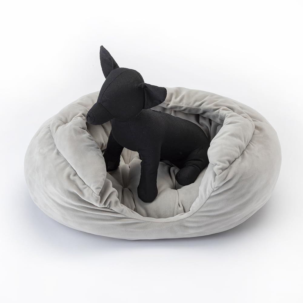 犬人兼用 オーバル型 ベッド グレー Amazon | カインズ(CAINZ) ペット